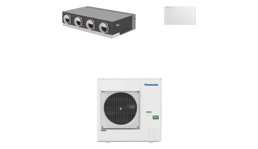 Sistem Panasonic PACi Unitate duct standard pentru mai multe zone seria PACi NX, 10 kW, R32