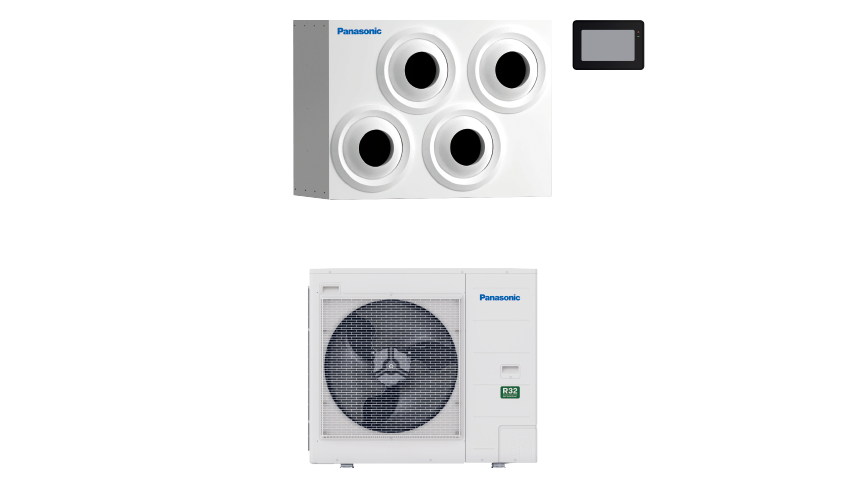 Sistem Panasonic PACi Jet de aer din seria PACi NX, 25 kW, R32