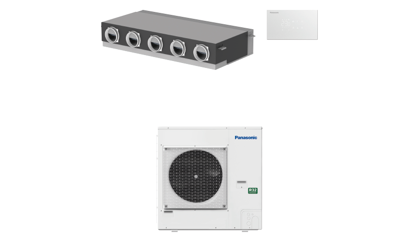 Sistem Panasonic PACi Unitate duct standard pentru mai multe zone seria PACi NX, 12,5 kW, R32
