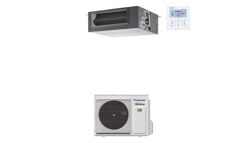 Sistem Panasonic PACi Elite High Static Pressure Hide Away, 5 kW, R32