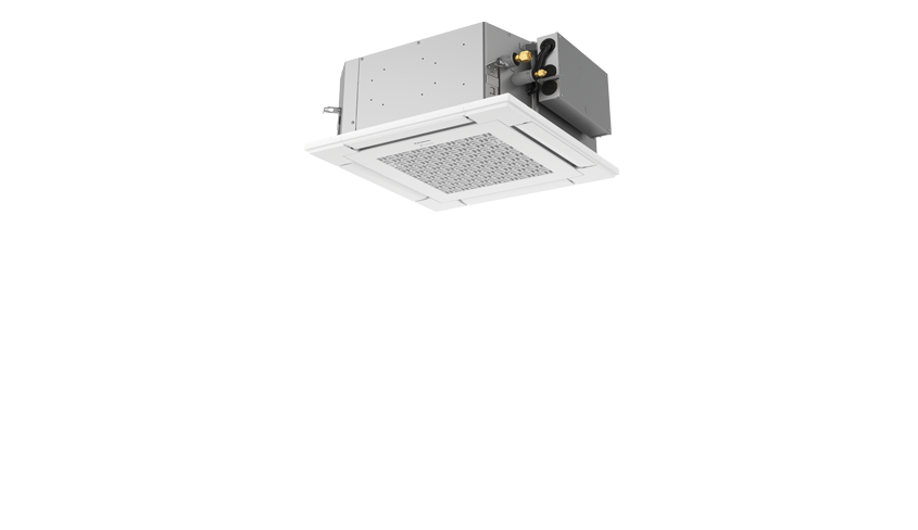 Aparat de aer conditionat Panasonic Free Multi – Casetă tetradirecțională 60x60, 3,5 kW